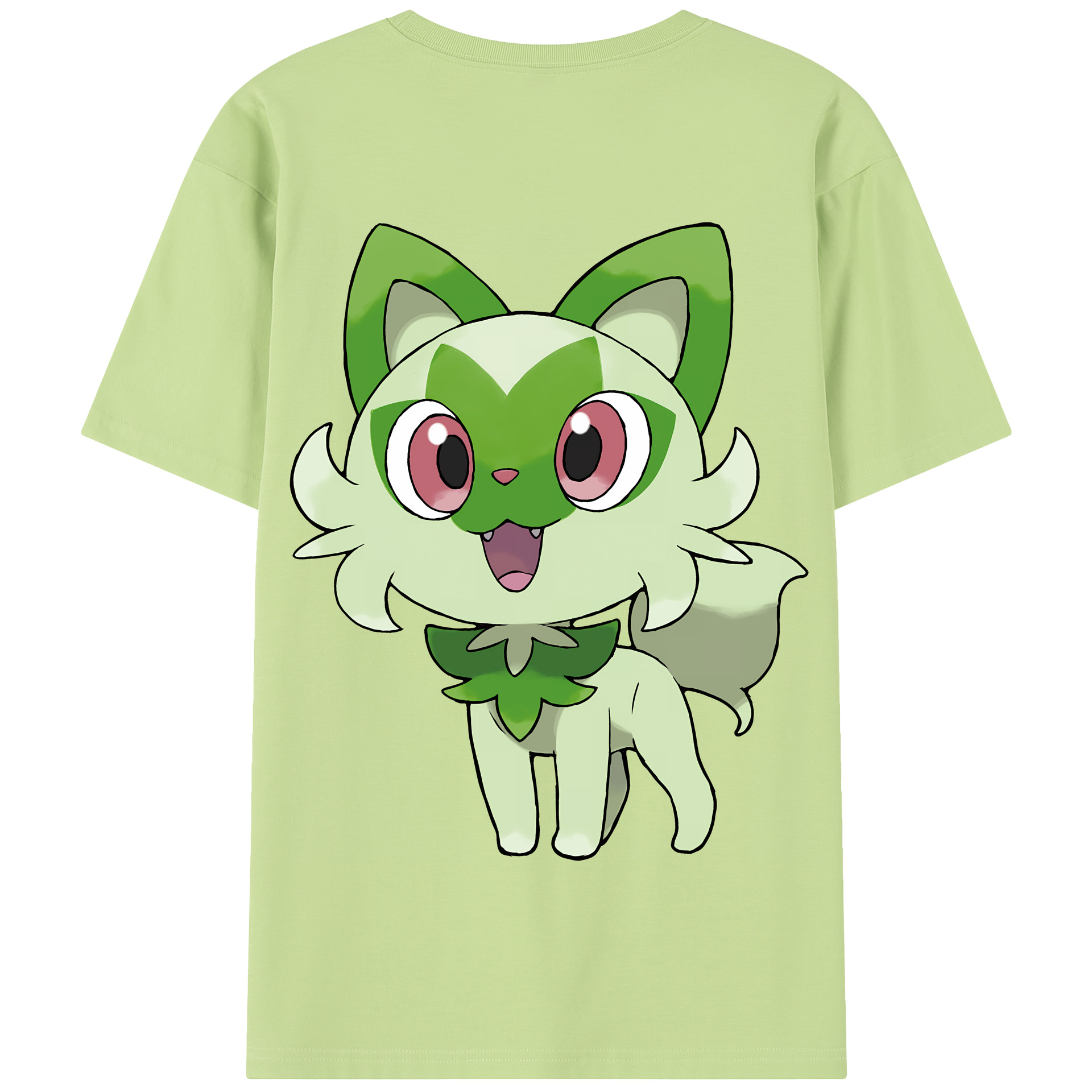 （画像用） ポケットモンスター Pokémon 綿100％半袖Tシャツ（背面プリント）